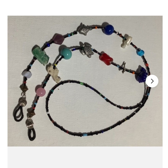 Southwestern Fetish Handmade Beaded Lanyard Eyeglass Holder